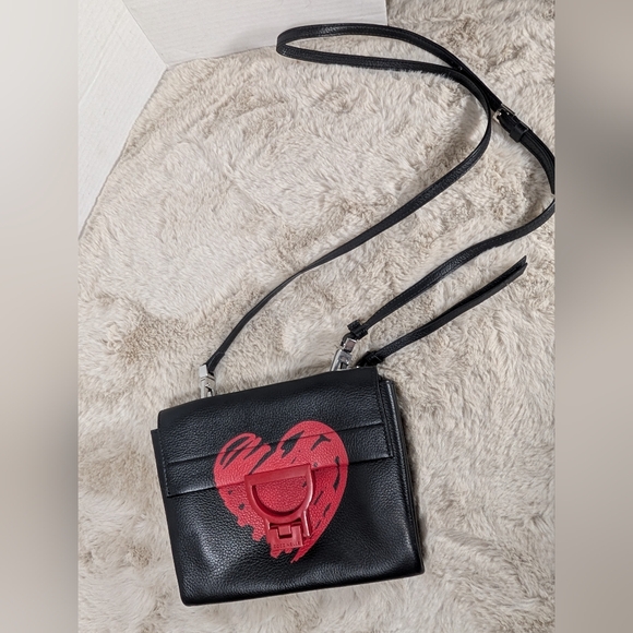 Coccinelle Handbags - Coccinelle Loving Valentine Heart Crossbody Handbag